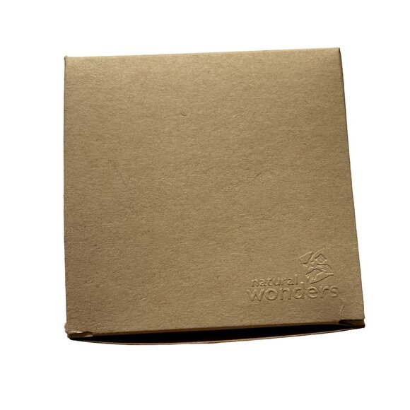 Natural Wonders Brown Kraft Cardboard Box 6x6x6 Eco Friendly Recyclable u - Picture 5 of 6